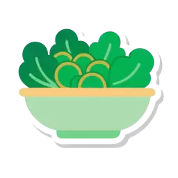 Salad Symbol SVG Free