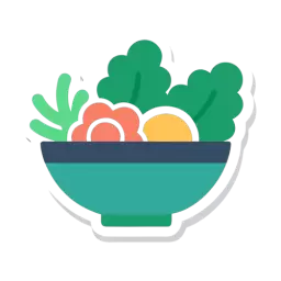 Salad Vector SVG Free