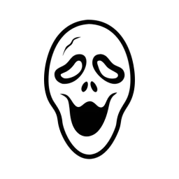 Scary Face Free Icon