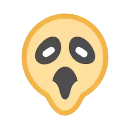 Scary Face Vector