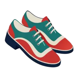 Colored Shoes Icon