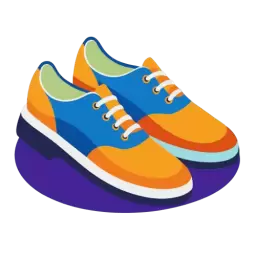 Colored Shoes Icon