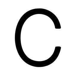 Simple Letter C Icon