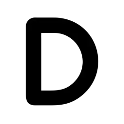 Simple Letter D Icon
