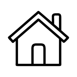 Simple Outline House Vector