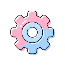 Single Gear Icon