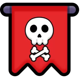 Skull Flag Symbol