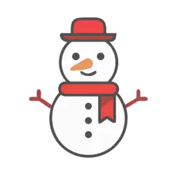 Snowman Free Vector