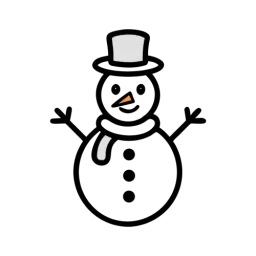 Snowman Symbol Free