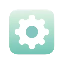 Square Gear Icon