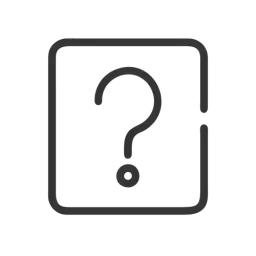 Square Question Free Vector