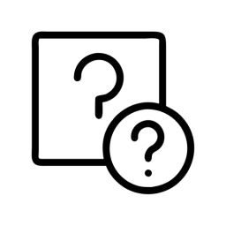Square Question Free Vector