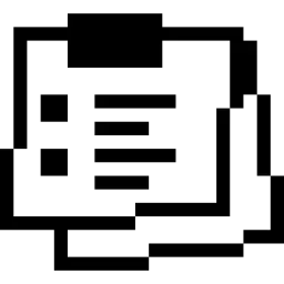 Sticky Notepad Pixel Icon