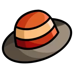 Striped Hat Symbol