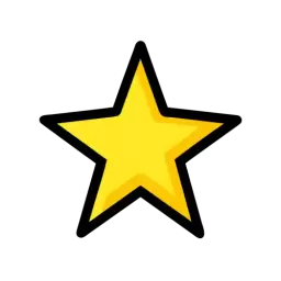Stroked Star Icon