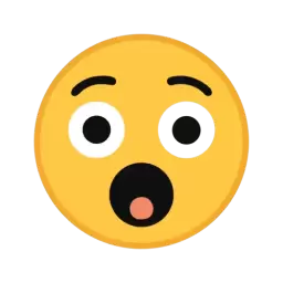 Surprised Face Symbol