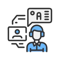 SVG AI Agent Chat Icon