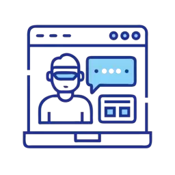 SVG AI Agent Symbol Free