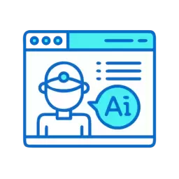 SVG AI Agent Web Vector