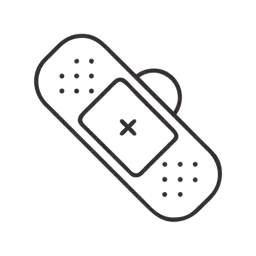 SVG Bandage Symbol