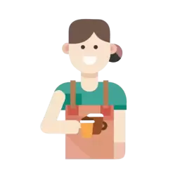 SVG Barista Icon