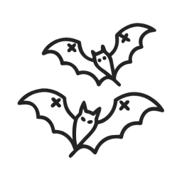 SVG Bats Icon