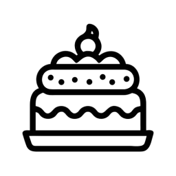 SVG Cake Free Icon
