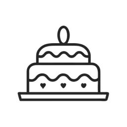 SVG Cake Free Symbol