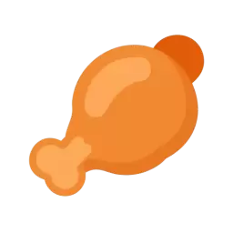 SVG Chicken Thigh Icon