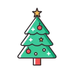 SVG Christmas Tree Symbol