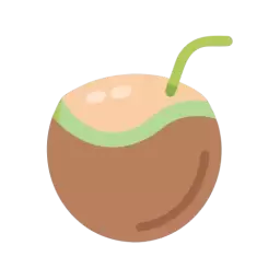 SVG Coconut Symbol Free