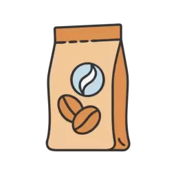 SVG Coffee Bag Vector