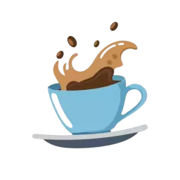 SVG Coffee Spill Icon
