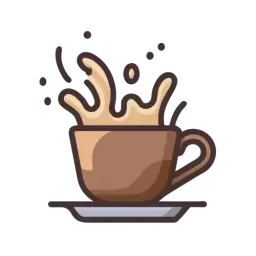 SVG Coffee Spill Vector