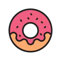 SVG Donut Icon
