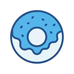 SVG Donut Vector Free
