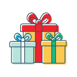 SVG Gift Boxes Free Symbol