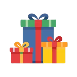 SVG Gift Boxes Free Vector