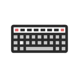 SVG Keyboard Vector