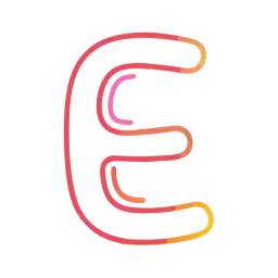 SVG Letter E Icon
