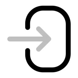 SVG Log In Icon