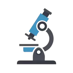 SVG Microscope Symbol