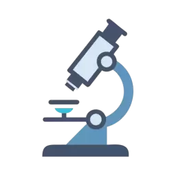 SVG Microscope Vector