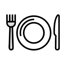 SVG Plate Cutlery Free Symbol
