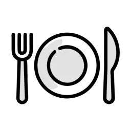 SVG Plate Cutlery Free Vector