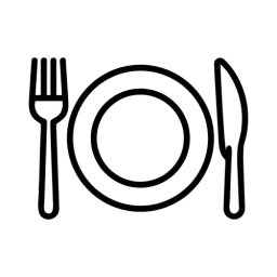SVG Plate Cutlery Icon