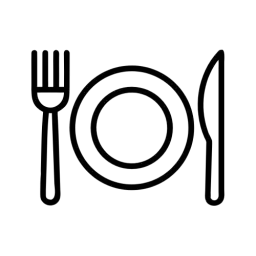 SVG Plate Cutlery Vector Free