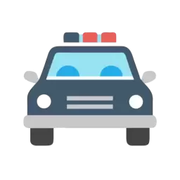SVG Police Car Symbol