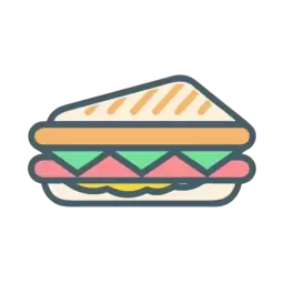 SVG Sandwich Free Icon