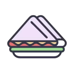 SVG Sandwich Free Vector